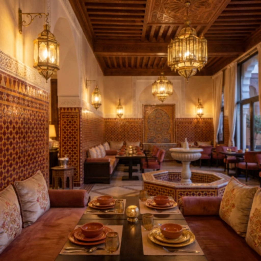 عرض مطعم SAFFRON Riad